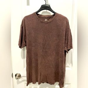 BDG Vintage Faded Brown Crewneck Tee